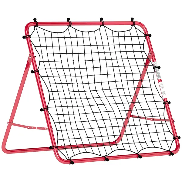 SPORTNOW Plasă Rebounder pentru Fotbal, Ușor de Montat, cu 5 Unghiuri Ajustabile, Echipament Portabil pentru Antrenament și Practică de Fotbal, Baseball și Softball în Grădină sau în Parc | Aosom Romania
