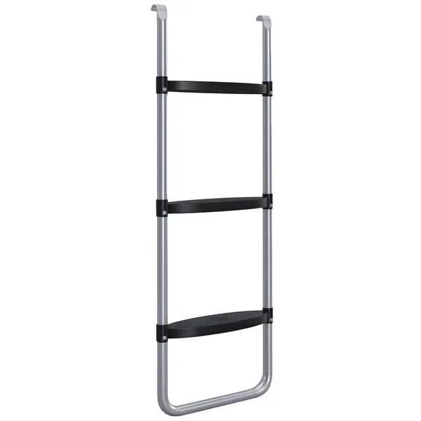 SPORTNOW Scară Acces Trambulină 3 Trepte sau 2 Trepte Late Capacitate 120kg 97x32cm | Aosom Romania