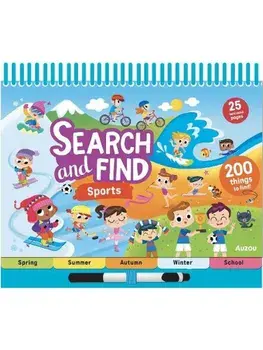 Sports Search and Find, Spiral Bound/***