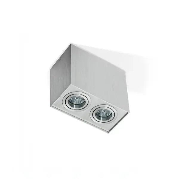 Spot aplicat CLONAL DOUBLE SILVER - Silver