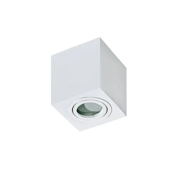 Spot aplicat GARAVAN SQUARE IP44 - Alb