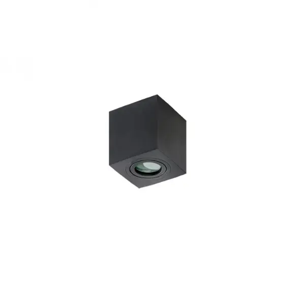 Spot aplicat GARAVAN SQUARE - Negru