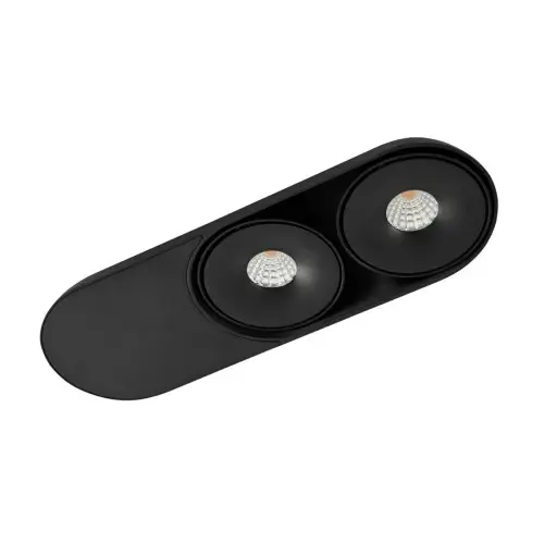 Spot aplicat TORO 2 - Negru