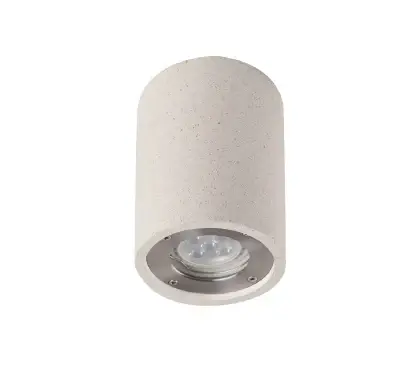 Spot aplicat VELA ROUND - Alb