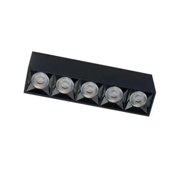 Spot aplicat ZEDOS BLACK 20W - Lumina neutra 4000K