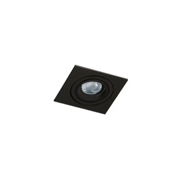 Spot incastrat CROMLIX SQUARE - Negru