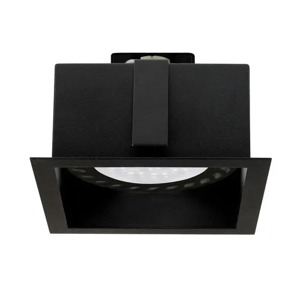 Spot incastrat DAMARO 1L - Negru