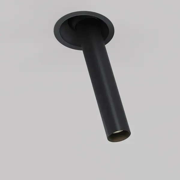 Spot incastrat FOCUS T 7W H31 CM - Negru