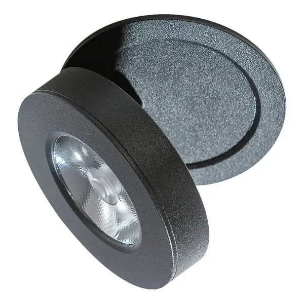 Spot incastrat FRY 7W - Negru / Lumina neutra 4000K