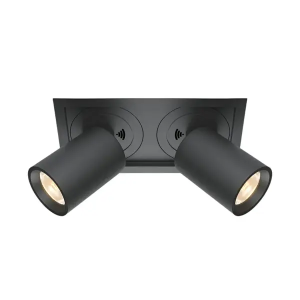 Spot incastrat HIDDEN DOUBLE - Negru