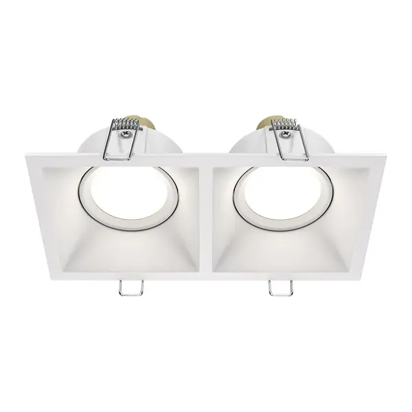 Spot incastrat ODEON DOUBLE - Alb