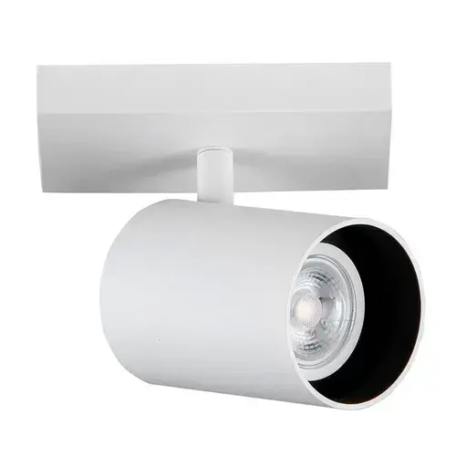 Spot inteligent Yeelight Smart Spotlight, Wi-Fi, GU10, dimabil, 350 lm, LED RGB, control vocal (Alb)
