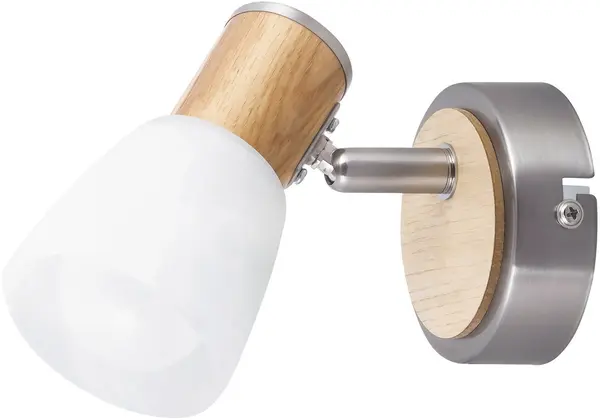 Spot Rabalux - Gavin 6486, IP20, IP20, E14, 1 x 40W, 230V, argintiu