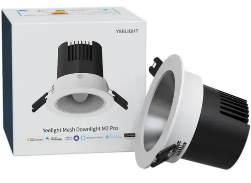 Spot Smart LED Yeelight Mesh Downlight M2 Pro, 8W, 600 lm (Alb)