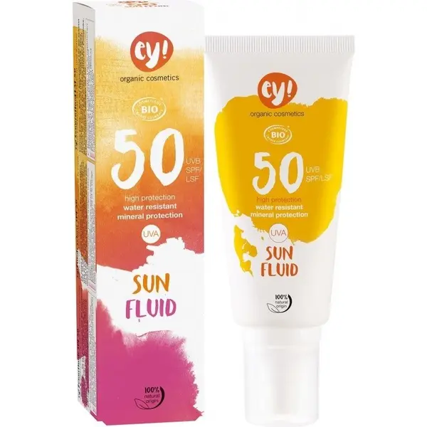 Spray bio cu protectie solara FPS 50, 100ml, ey! Eco Cosmetics
