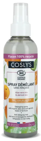 Spray bio pentru styling si descalcire cu Aloe Vera si caise, 200ml, Coslys