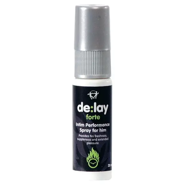 Spray COBECO Delay Forte Spray for Him, pentru întârzierea ejaculării, cu efect ușor de răcire, 20 ml