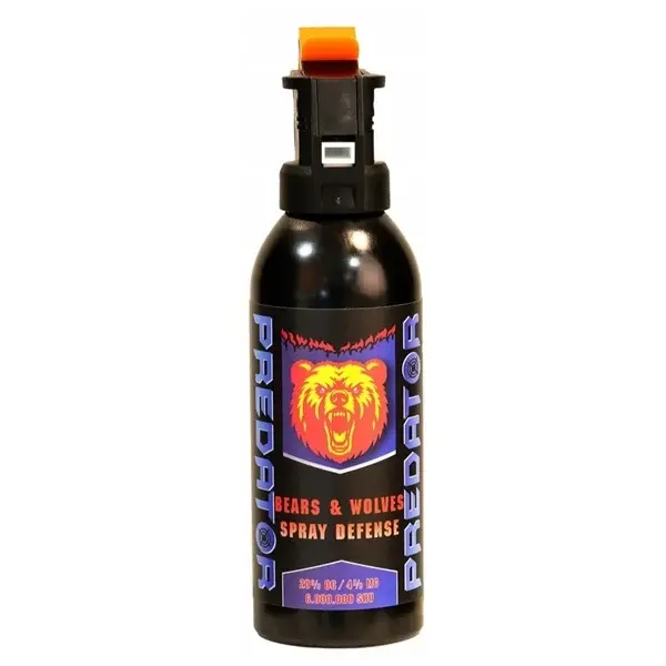 Spray cu piper 330 ml - impotriva animalelor agresive, urs, lup, mistret, 21x6 cm