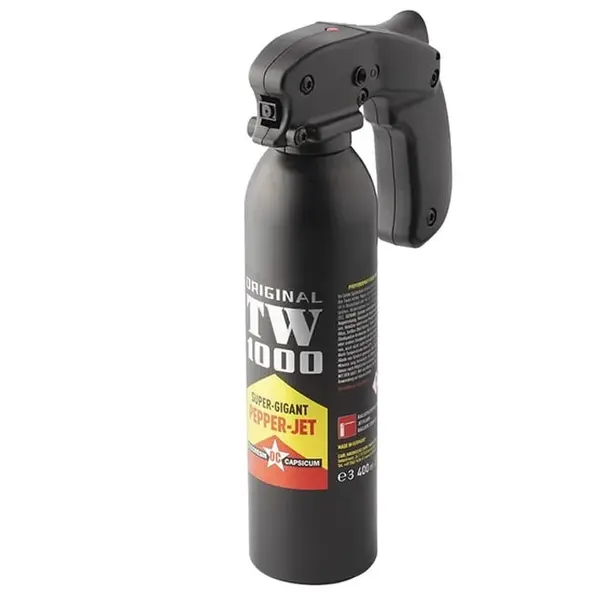 Spray cu piper DEPOX , TW-1000 Gigant, jet, auto-aparare, 400 ml