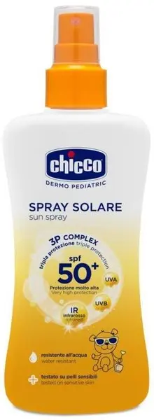 Spray cu protecție solară Chicco, SPF 50+, 150 ml