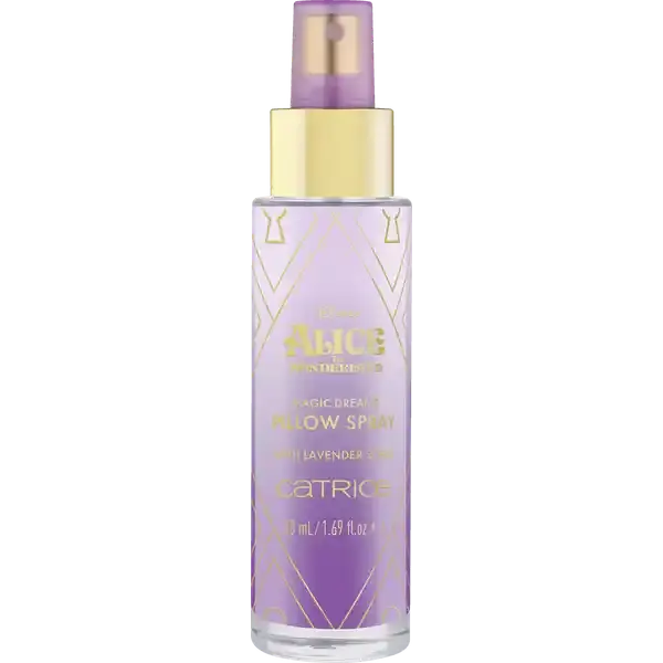 Spray de camera cu lavanda C01 Dreaming Of Wonderland Disney Alice in Wonderland Magic Dreams, 50ml, Catrice