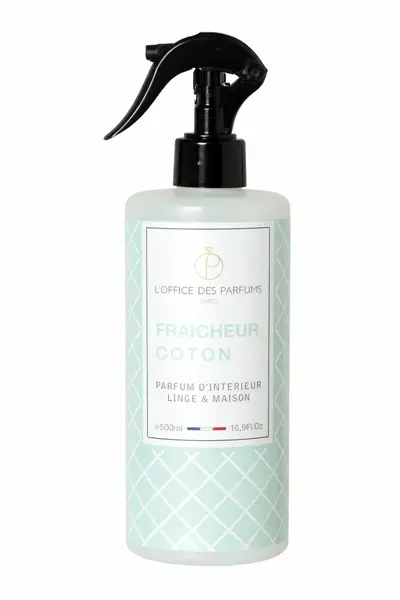 Spray de camera, L'Office des Parfums, FRAICHEUR COTON, 500 ml - Original Franta