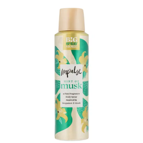 Spray de corp Hint Of Musk, 150ml, Impulse