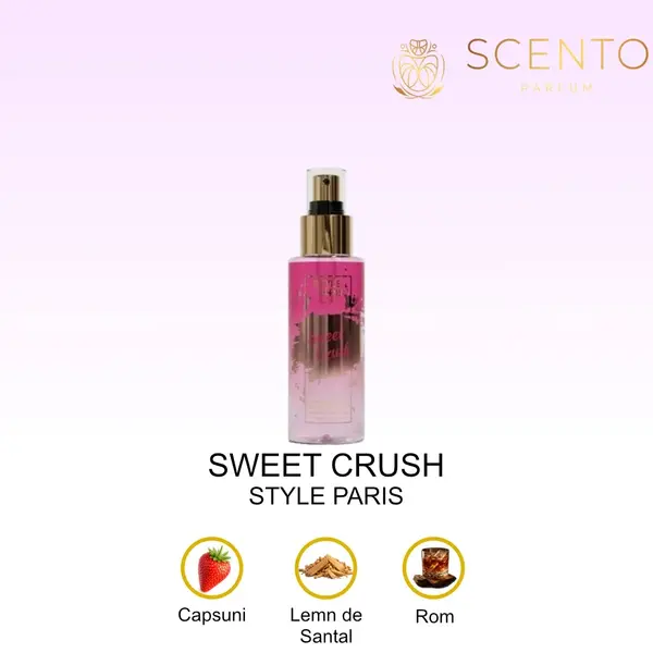 Spray de corp Sweet Crush - Style Paris, 100 ml