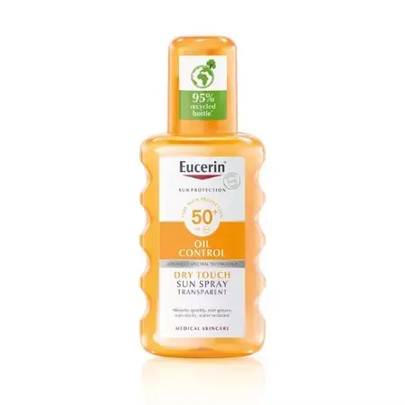 Spray de corp transparent cu SPF 50+, 200 ml, Eucerin