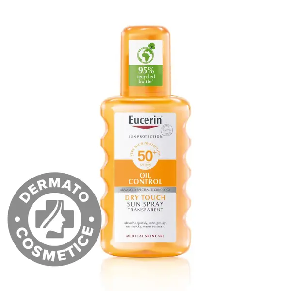 Spray de corp transparent cu SPF50+, 200ml, Eucerin