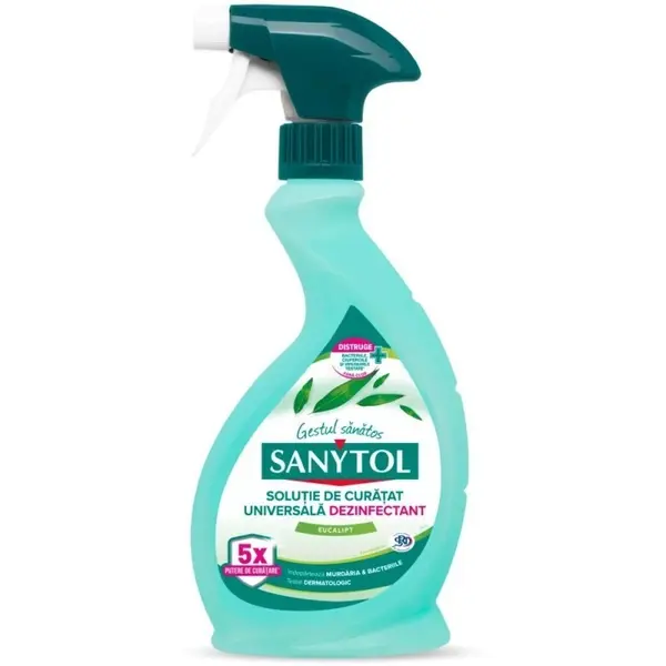 Spray Dezinfectant Multisuprafete Universal Sanytol Grapefruit, 500 ml