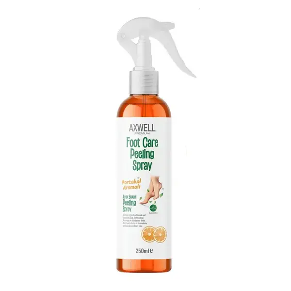 Spray Exfoliant pentru Picioare, UREE, Acid Hialuronic, Peeling, Extract de Portocale, Improspatare si Ingrijire Profunda, Verilaria, 250ml