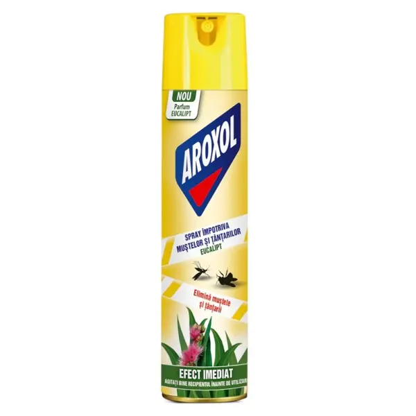 Spray Impotriva Mustelor si Tantarilor Aroxol Eucalipt, 400 ml