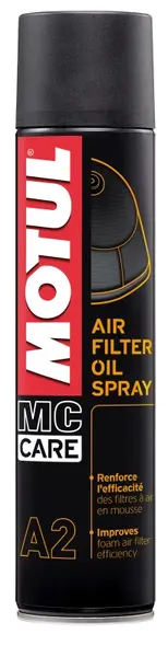 Spray impregnare ulei filtru de aer MOTUL MC CARE A2 AIR FILTER OIL SPRAY 400ml