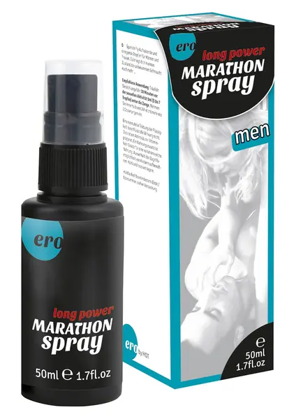 Spray intim Ero – Marathon Long Power, pentru întârzierea ejaculării si prelungirea plăcerii, 50 ml