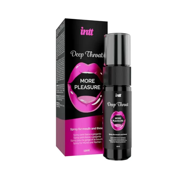 Spray INTT – Deep Throat, pentru relaxarea gâtului in timpul sexului oral, 12 ml