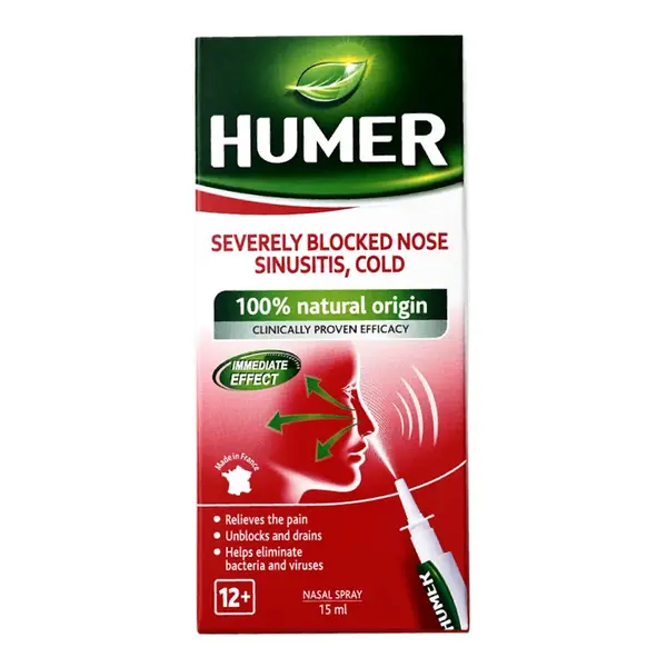 Spray nazal sinuzita, 15 ml, Humer
