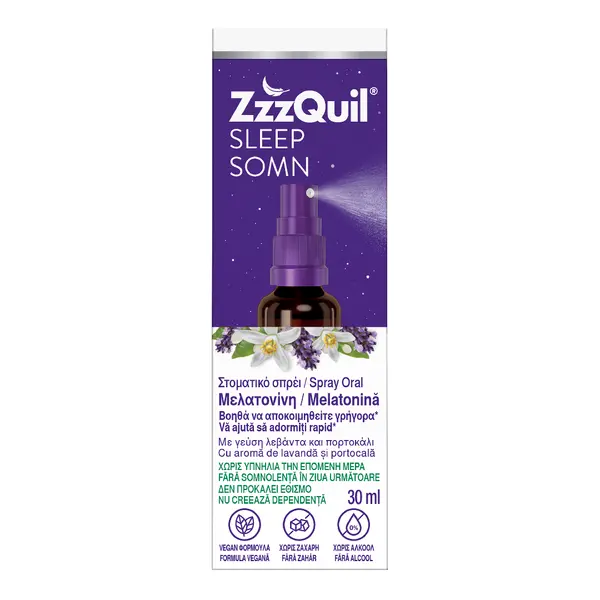 Spray Oral cu melatonina, 30 ml, ZZZQuil