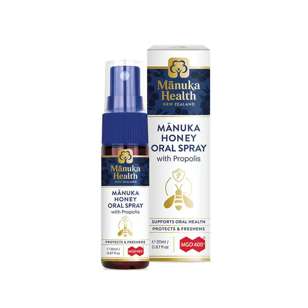 Spray oral cu Miere de Manuka MGO™ 400+, Propolis lichid BIO30 - 20ml - Default Title