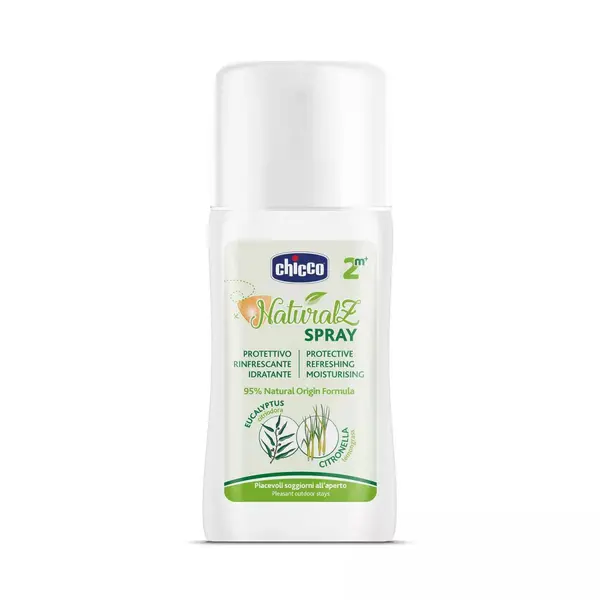 Spray pentru protectie cu extract de eucalipt si citronella NaturalZ 2 luni+, 100ml, Chicco