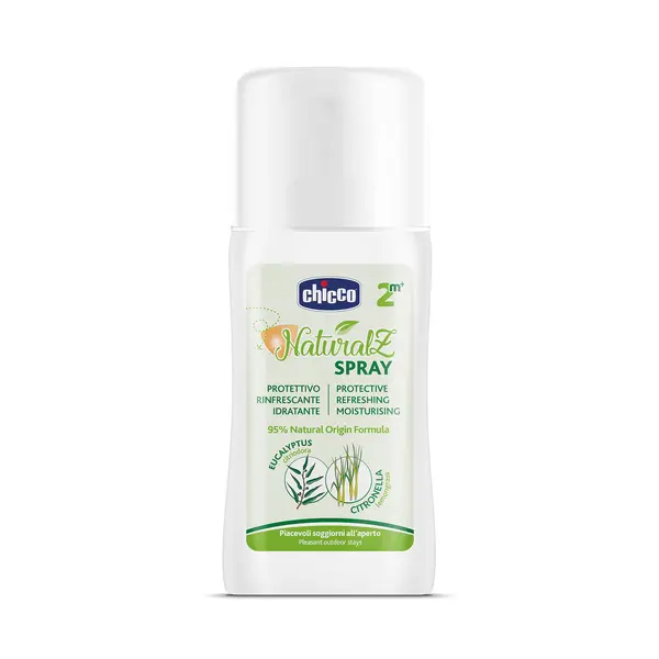 Spray protectie naturala Chicco NaturalZ, 100 ml, 2 luni+