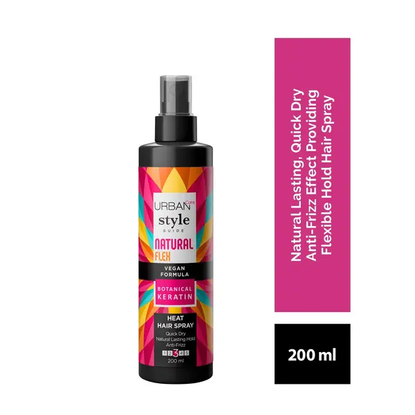 Spray protecție termică pentru păr cu fixare medie “Natural Flex”