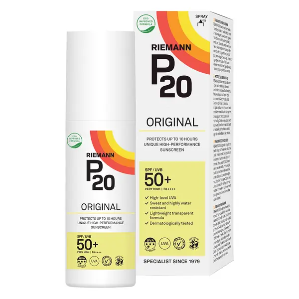 Spray transparent Sun Protection SPF50 P20, 85 ml, Riemann