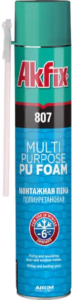 Spuma Akfix 807 iarna 750 ml