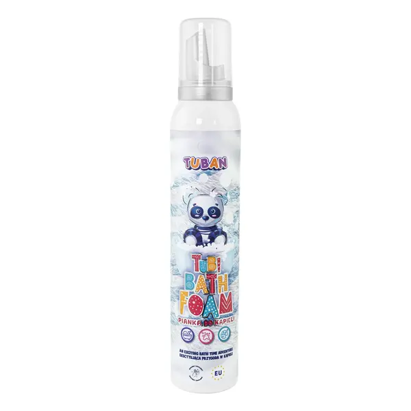 Spuma creativa pentru baie si slime - TUBI - ALB 200 ml
