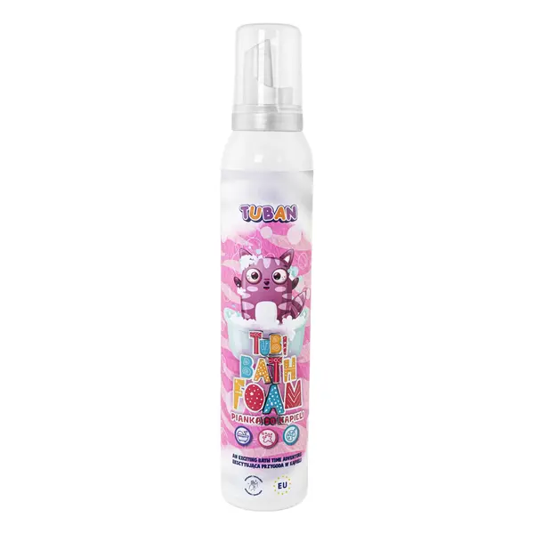 Spuma creativa pentru baie si slime - TUBI - ROZ 200 ml