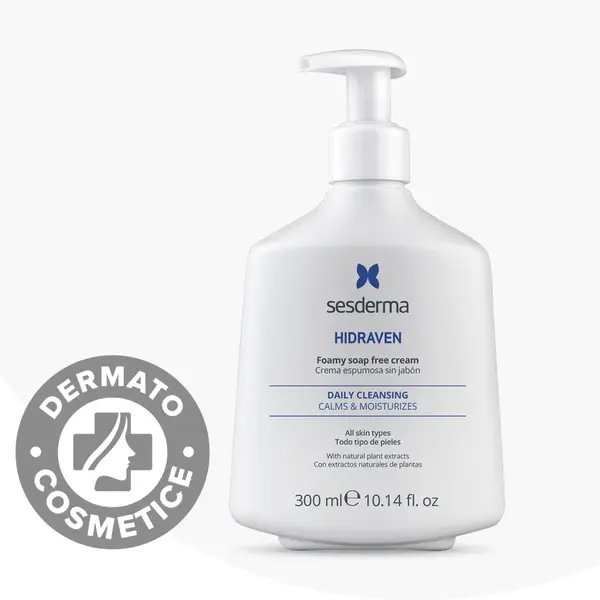Spuma crema fara sapun Hidraven, 300ml, Sesderma