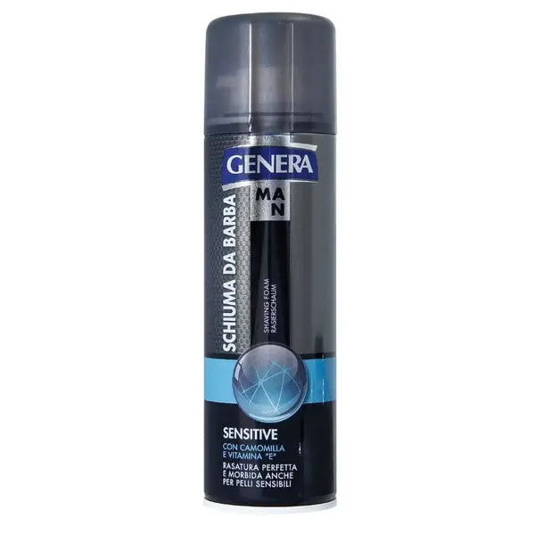 Spuma de barbierit cu musetel & vitamina E, Men, 300 ml, Genera