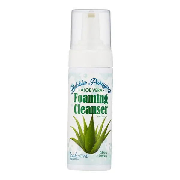 Spuma de curatare calmanta cu aloe vera, 100ml, Look At Me