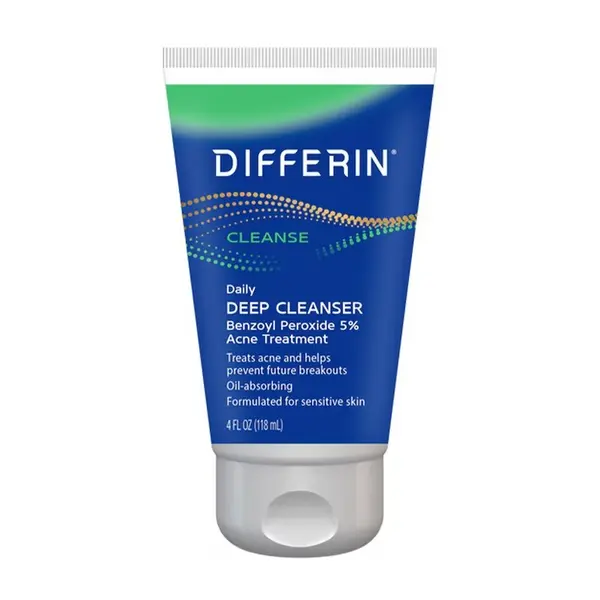Spuma de Curatare, Differin, impotriva Acneei si Eruptilor Cutanate, Peroxid de Benzoil 5%, 118ml